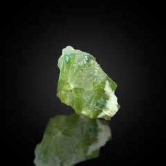 Green Tourmaline on Matrix Specimen from Afghanistan