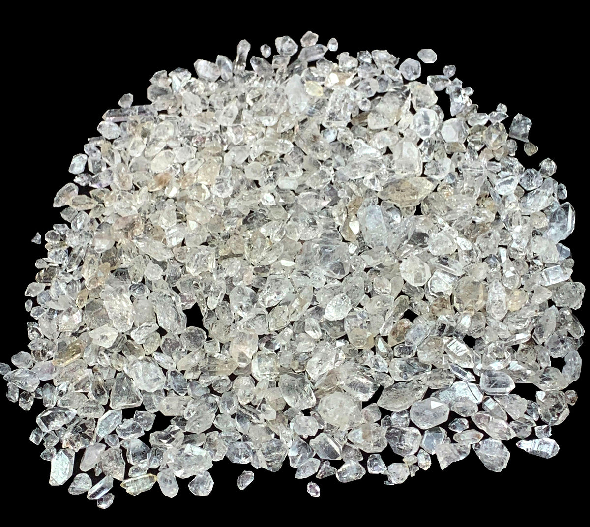 Diamond Quartz Crystals Lot from Pakistan – 203 g