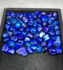 Lapis Lazuli Freeform Polished Stone Lot from Afghanistan