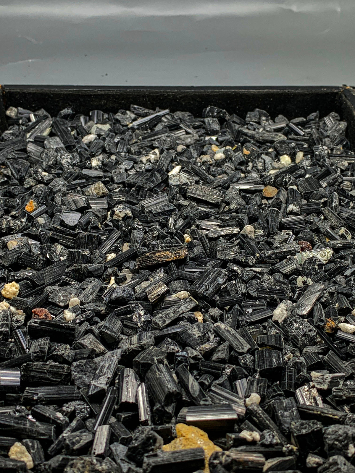 Black Tourmaline Rough Specimen Lot from Skardu, Pakistan – 1,077 g