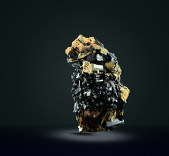 Schorl Tourmaline Cluster on Matrix from Skardu, Pakistan