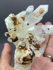 Clear Quartz Crystal Clusters from Pakistan – 839 g | 2 Pieces
