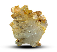 Natural Iron Coated Quartz Cluster from Pakistan