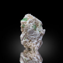 Green Tourmaline Crystal on Matrix Lot from Pakistan
