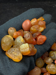 Agate Quartz from Pakistan – 265 g Rough Agate Crystal Lot