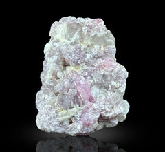 Pink Tourmaline with Quartz Lot from Afghanistan – 627 g | Lot of 4