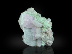 Kunzite with Quartz on Matrix from Afghanistan