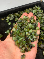 Natural Peridot Rough from Mansehra, Pakistan