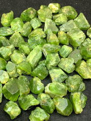 Rough Peridot from Mansehra, Pakistan