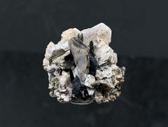 Schorl Tourmaline on Star Mica from Skardu, Pakistan – 163 g