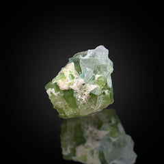 Green Tourmaline on Matrix Specimen from Afghanistan