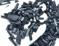 Black Tourmaline Crystals from Pakistan – 324 g Mineral Lot