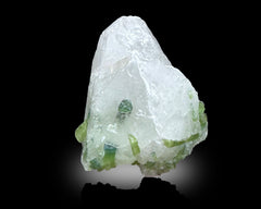 Bi-Color Tourmaline with Quartz Lot from Afghanistan – 254 g 7 Pieces