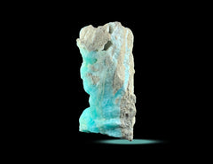 Natural Blue Aragonite Specimen from Baluchistan, Pakistan
