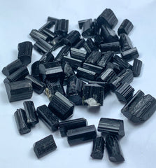 Black Tourmaline Rough from Pakistan – 133 g Mineral Lot