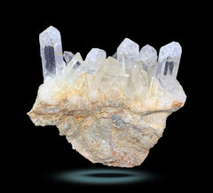 Clear Quartz Cluster on Matrix Lot from Pakistan
