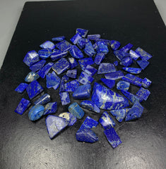 Drilled Polished Lapis Lazuli Gemstone Lot from Afghanistan – 135 g