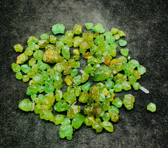 Peridot Rough, Faceting Grade from Mansehra, Pakistan