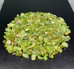 Peridot Rough Faceting Grade Lot from Mansehra, Pakistan – 258 g