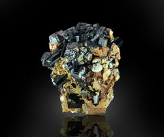 Schorl Tourmaline Cluster on Matrix from Skardu, Pakistan