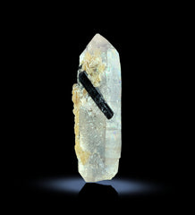 Quartz Crystals with Black Tourmaline from Pakistan – 416 g | 7 Pieces