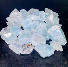 Blue Aquamarine Rough, Cutting Grade from Skardu, Pakistan