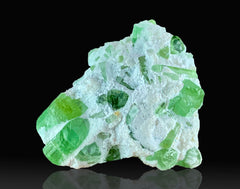 Green Tourmaline with Quartz Specimen Lot from Pakistan – 41 g | Lot of 11