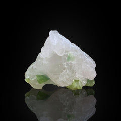 Green Tourmaline with Quartz Specimen Lot from Afghanistan – 42 g | 13 Pieces