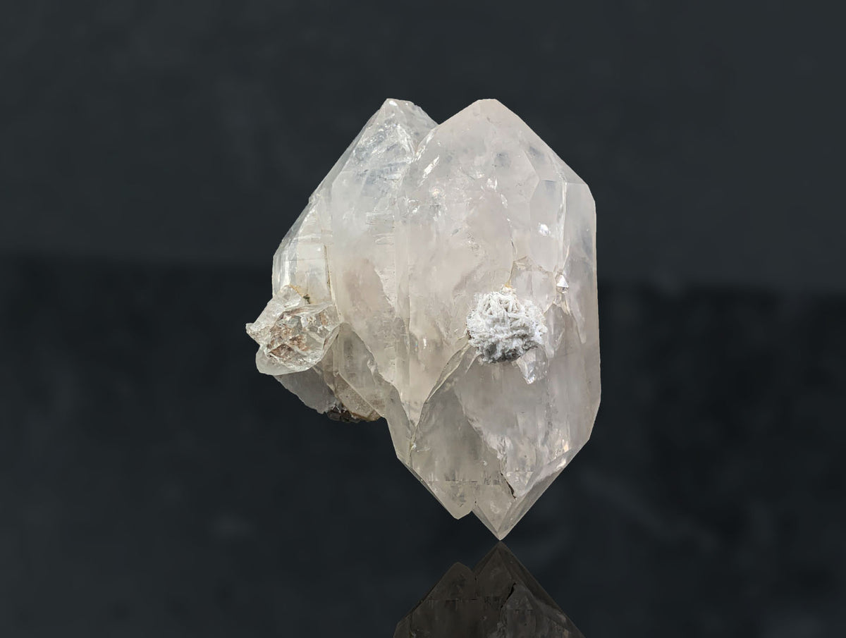 Clear Quartz with Muscovite Mica and Albite from Pakistan – 900 g