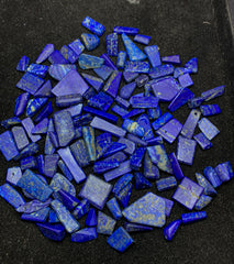 Drilled Polished Lapis Lazuli from Afghanistan – 197 g Jewelry & Keychain Lot