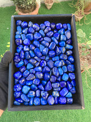 Natural Lapis Lazuli Freeform Polished Stone from Afghanistan