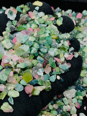 Mixed Color Tourmaline Crystals from Afghanistan – 273 g Mineral Lot