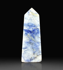 Sodalite Towers Lot from Afghanistan – 7 Pieces | Mineral Specimens