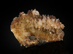 Iron oxide quartz Cluster on matrix from Pakistan