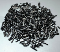 Black Tourmaline Crystals from Pakistan – 330 g Mineral Lot
