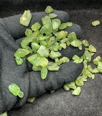 Peridot Faceting Rough from Mansehra, Pakistan