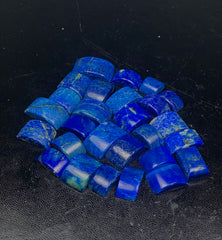 Lapis Lazuli Polished Beads from Afghanistan