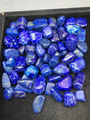 Natural Lapis Lazuli Freeforms from Afghanistan
