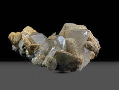 Aquamarine combined with Quartz and Muscovite Mica, Lot of 2