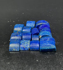 Polished Lapis Lazuli Beads Lot from Afghanistan – 31 g