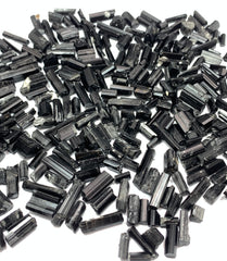 Black Tourmaline Crystals from Skardu, Pakistan – 228 g Mineral Lot