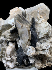Schorl Tourmaline on Star Mica from Skardu, Pakistan – 163 g