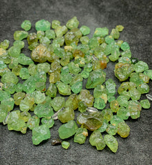 Peridot Rough, Faceting Grade from Mansehra, Pakistan