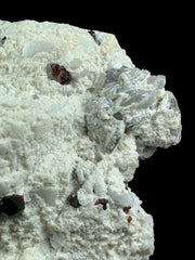 Red Garnet Crystals on Feldspar Matrix Specimen from Skardu, Pakistan – 807 g