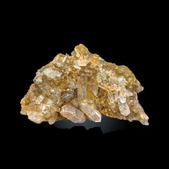 Iron Oxide Quartz Cluster on Matrix from Pakistan