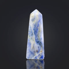Sodalite Polished Lot from Afghanistan– 403 g | 9 Pieces