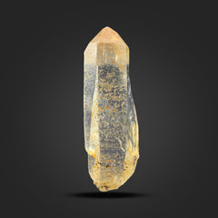 Iron Coated Quartz Crystals from Pakistan
