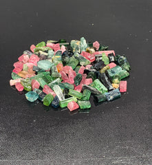 Mixed Color Tourmaline Rough Specimen Lot from Afghanistan – 62 g