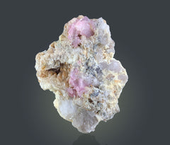 Rose Quartz Specimen Lot from Afghanistan – 280 g | 9 Pieces