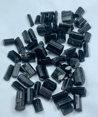 Black Tourmaline Rough from Pakistan – 133 g Mineral Lot